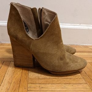 Matt Bernson Suede Zip Ankle Boots